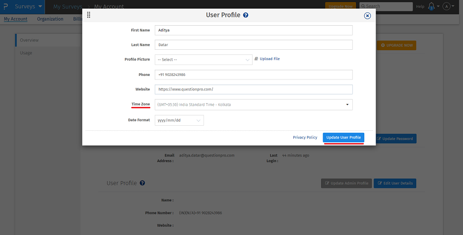 Survey Software Help Image