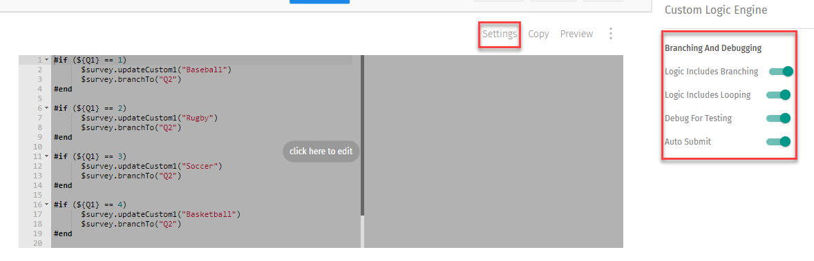 Survey Software Help Image